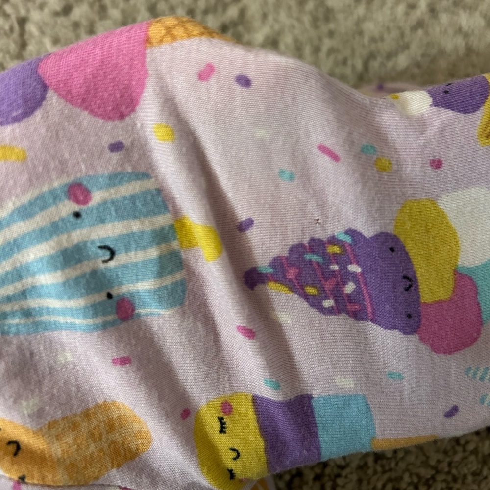 Little Sleepies Purple Ice Cream Zippy - Picture 4 of 6